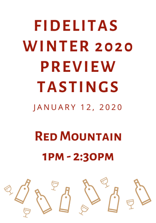 Preview Tasting on Red Mountain @ 1pm