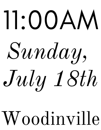 Woodinville Sunday @ 11am